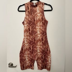 Snake Skin Romper